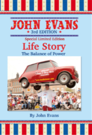 John Evans Life Story - The Balance of Power - front cover (limited edition version 3)